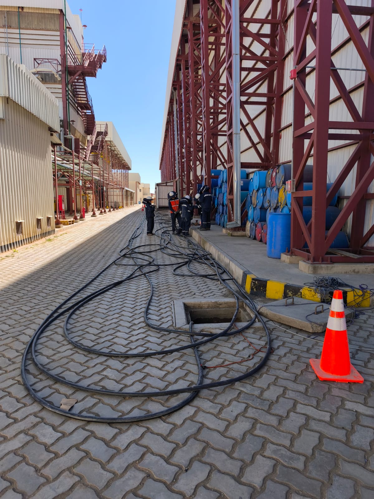 Trabajo de campo Hunt Electrical