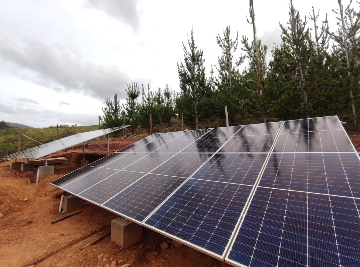Instalación fotovoltaica Hunt Electrical